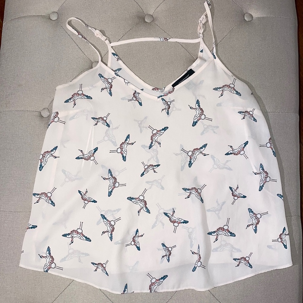 Pale pink Flowey camisole top